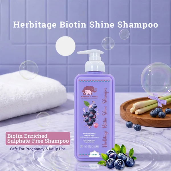 Herbitage Biotin Shine Shampoo by Mumma’s Love